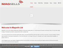 Tablet Screenshot of magsells.co.uk